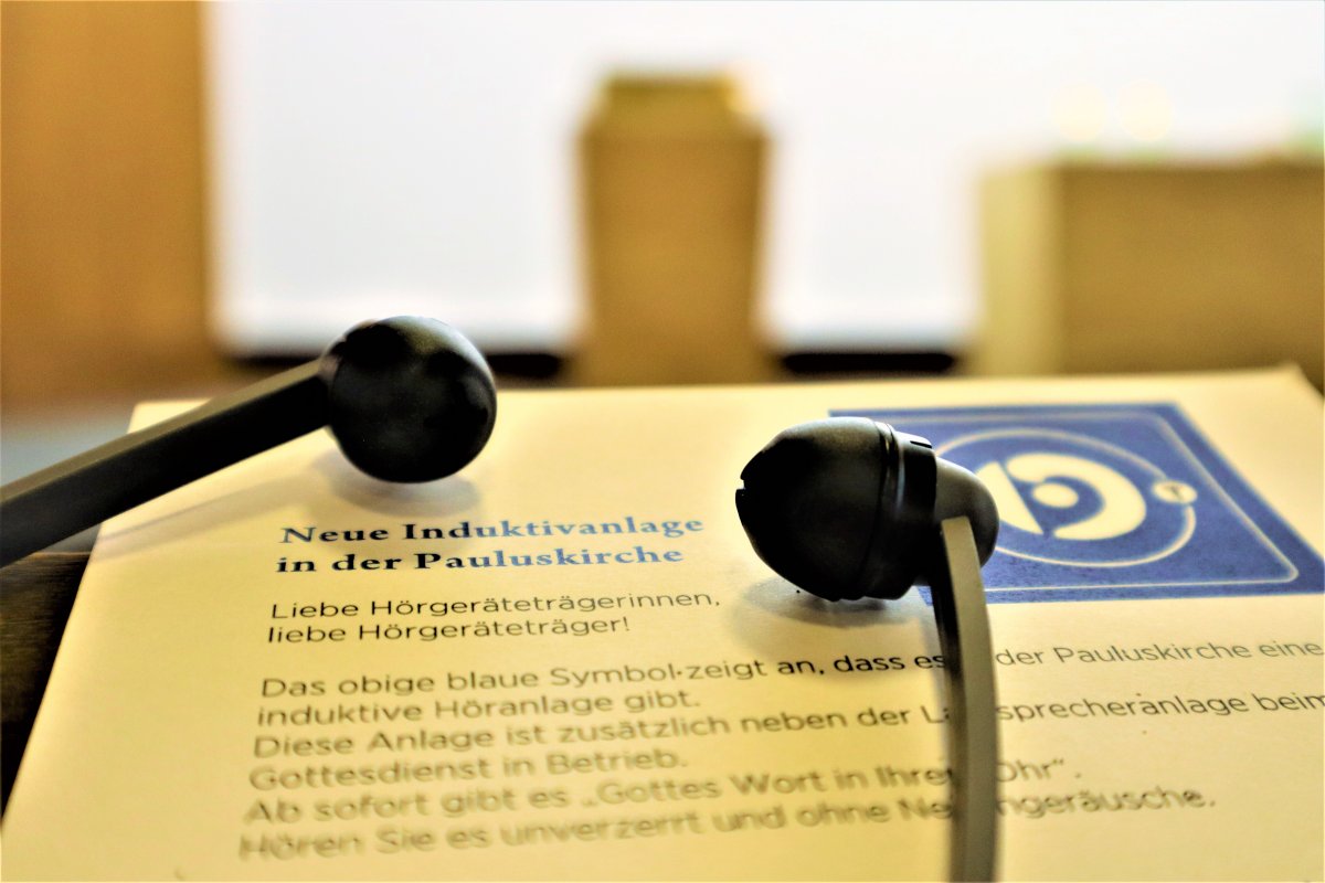 Tonanlage im Kirchenraum