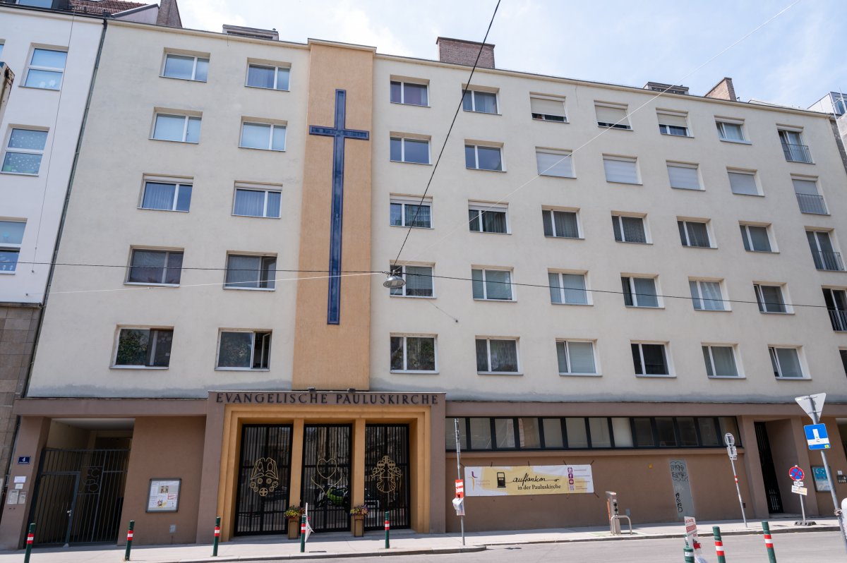 Außenfassade der Pauluskirche